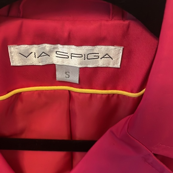 Via Spiga coat size small. Pink. Like new condition. - Picture 2 of 6